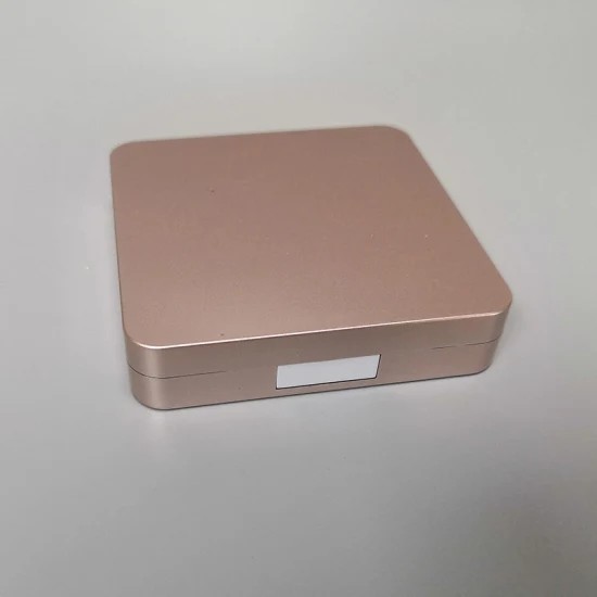 JL-EC202  Square 10g Eco-Friendly Eyeshadow Makeup Box Sustainable Cosmetic Packaging With Mirror