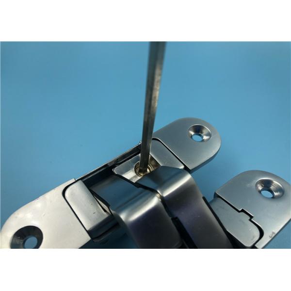 Safety SOSS Mortise Mount Invisible Hinge For Solid Wood Door / Fire Door