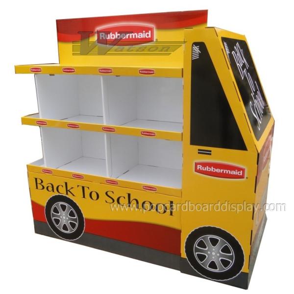 Offset Printed Corrugated Cardboard Displays For Promotion / Advertising