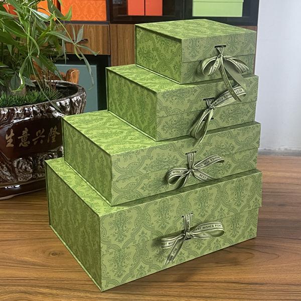 Перерабатываемый подарочный коробка картонный картон складный магнитный крышка