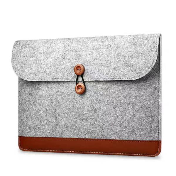 Felt Laptop Bag Protective Light Weight Carrying Envelope Sleeve Case, Compatible With Asus D e l l HP Microsoft Notebook Chromebook Ultrabook, Apple MacBook Air Pro