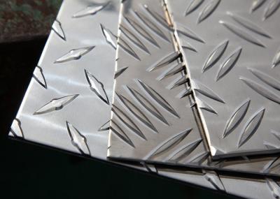 1060 5754 6061 H14 Diamond Aluminum Sheet 2mm - 10mm Thickness ASTM B209