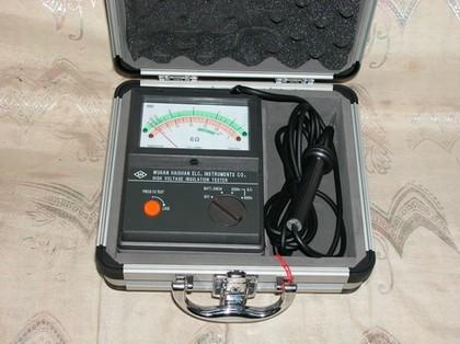 High Voltage C Type Megger Insulation Tester 5000V 2500V With ISO Ceritificate