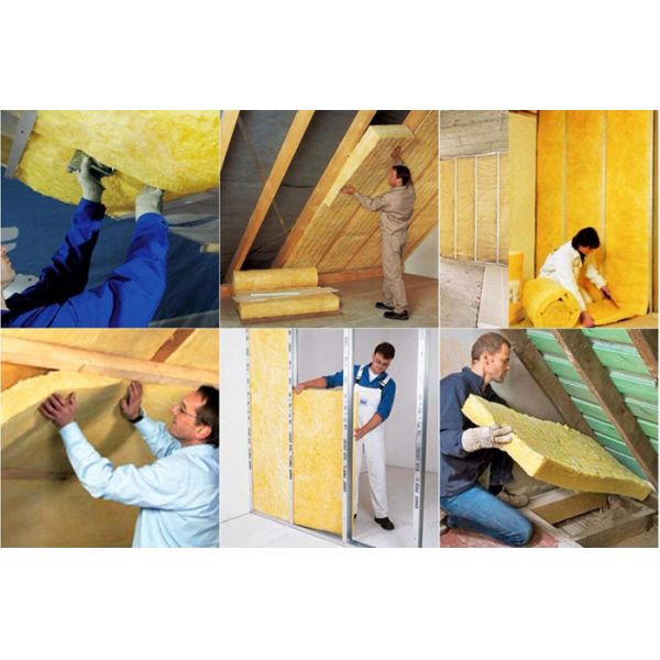 Fireproof Glasswool Board Insulation Sheet For Wall Applications