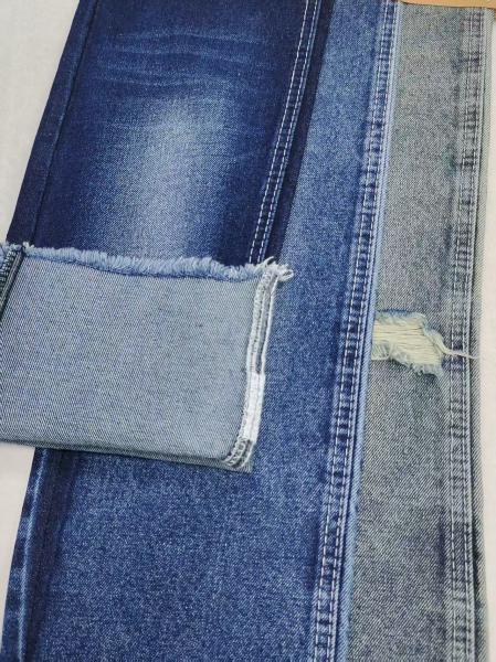 13oz Super-soft  DARK INDIGO Denim Fabric 75% cotton With 7*7 Construction JSD3346 non Elastic