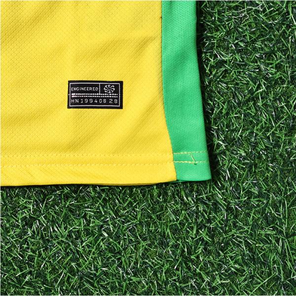 Brazil National Team 2025-2026 Season Childrens Home Jersey Lightweight Sweat Wicking