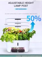 Plantas artificiales de gran capacidad 16 vainas Sistema de cultivo hidropónico Pot para plantas