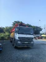 2019 SANY 56m Used Concrete Pump Truck Benz Chassis For Building Equipment