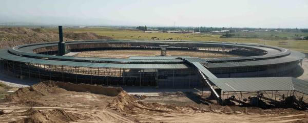 Construction of dry process cement plant and cement factory