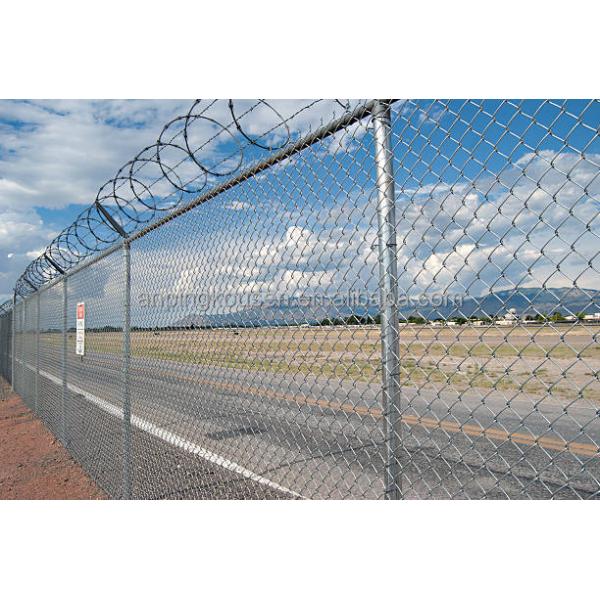 Электрический забор безопасности периметра аэропорта с тепловой обработкой и водонепроницаемой конструкцией