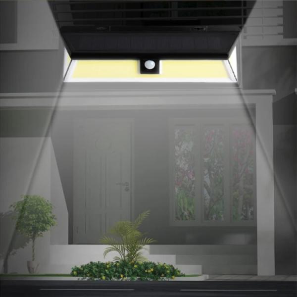 180 Led Cob Solar Lights Outdoor Wireless Motion Sensor Wall Security Light