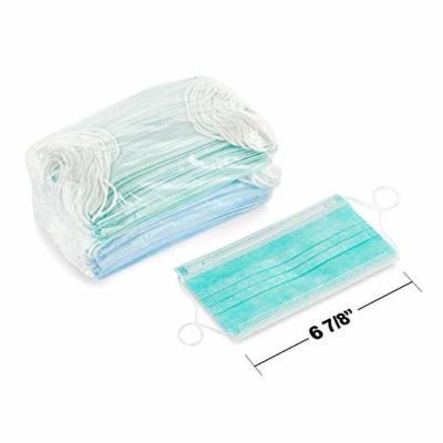 Dust Proof  Medical Disposable Face Mask Prevent Droplets Food Industry Use