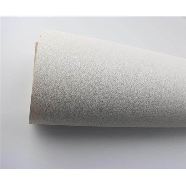 Home Decoration White Self Adhesive Wallpaper , Thick Paintable Wallpaper