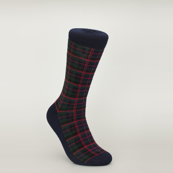 Anti Bacterial Mens Dress Socks For Summer , Black Anti Foul Acrylic Cool Dress Socks