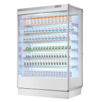 Tipo aberto integrado única temperatura do refrigerador da exposição de Multideck da mercadoria