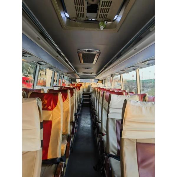 Wechai Used Coach Bus 2015 Year 55 Seat Used Zhongtong ZLCK6120 Steel Chassis Used Passenger Bus