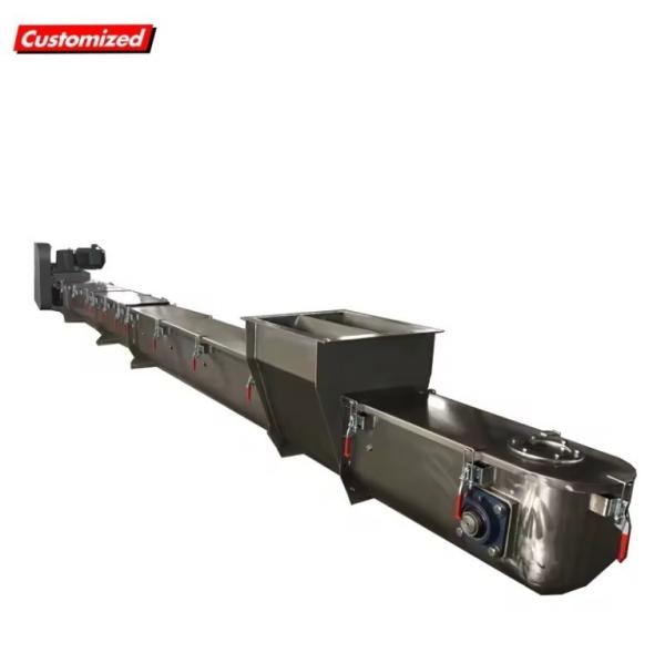 Industrial Fire Resistant Screw Feeder Conveyor with 304 Stainless Steel Roller