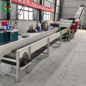 55KW 590rpm Commercial Wood Crusher Machine Drum Type Chipper Shredder Heavy