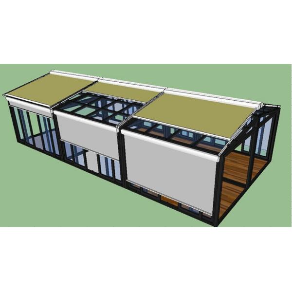 Тяжелая нагрузка отступающий крышный тент дистанционный моторный солнцезащитный зонт водонепроницаемый отступающий пергольный тент