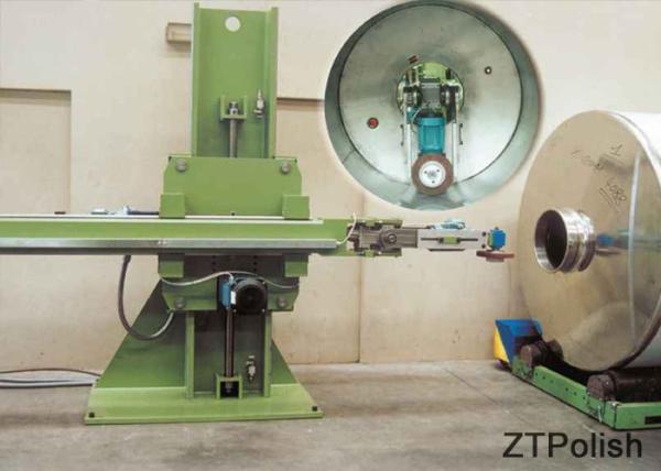 ZTD Automatic Polishing Machine Cloth Emery Disc Dished Head Mirror Polishing Machine