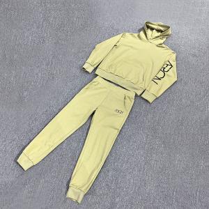 Customized Printing Label Hoodie Sweatpants Tracksuit Set For Men 2 Piece