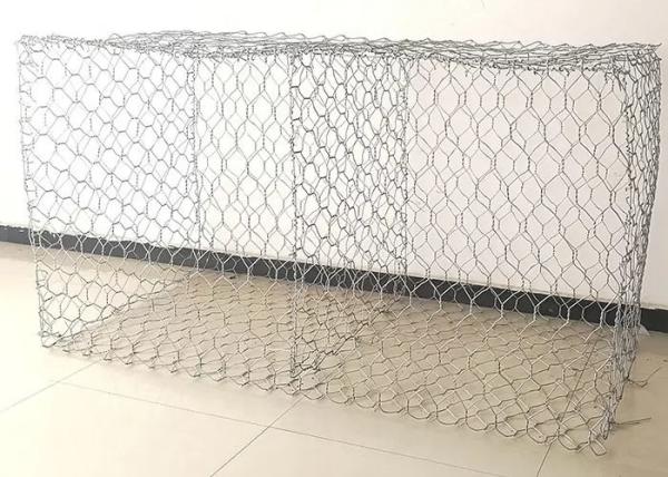 2.4mm To 3.9mm Galfan Gabion Baskets Hot Dipped Galvanized For Slope Construction