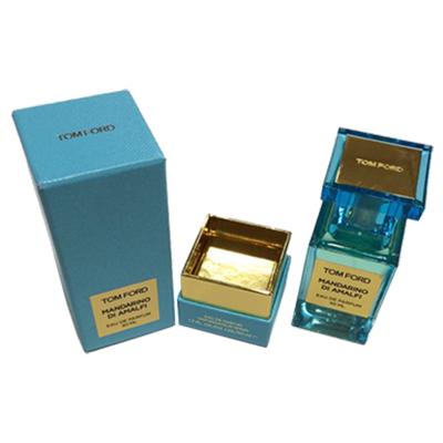 4C / Caixa de empacotamento da garrafa de perfume de Pantone de duas partes com pescoço