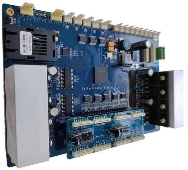 Sistema UV da impressora a jato de tinta da cabeça 4720 do dobro de Inkjet Board W5113 da impressora do leito
