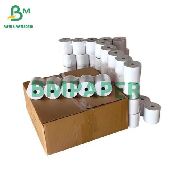 White Thermal Paper 57*40mm 80*80mm 80*60mm Cash Register Paper Roll Atm Bank Pos Paper Papel térmico blanco 57*40mm 80*80mm 80*60mm Papel de caja Papel de cajero automático Papel postal