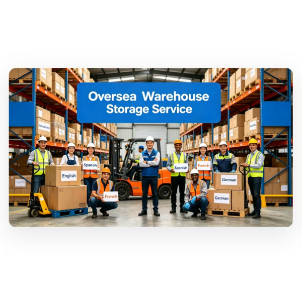 Overseas Fully Managed Warehouse Storage Service For International Storage / Global Warehouse Solutions
