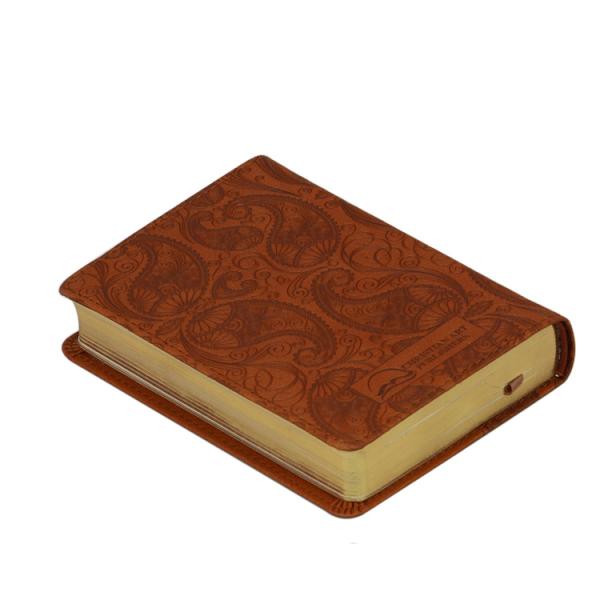 Eco Friendly Matte Varnishing Leather Cover Bible Book Printing