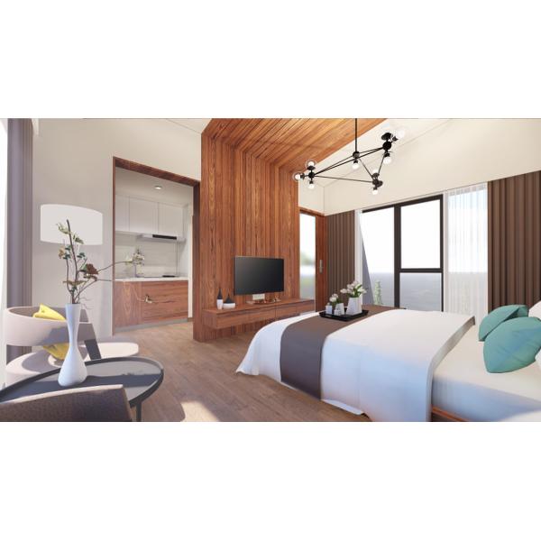 Art Villa Prefab Modular House , Waterproof Thailand Resort Beach House