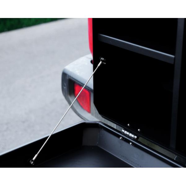 High- Aluminum Alloy Rear Door Outside Storage Box for Wrangler JL JK 700X450X317mm