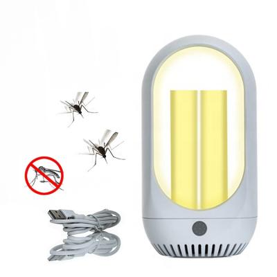 Lumière électronique rechargeable anti-moustique répulsif tueur à l' intérieur Mini chargeur USB