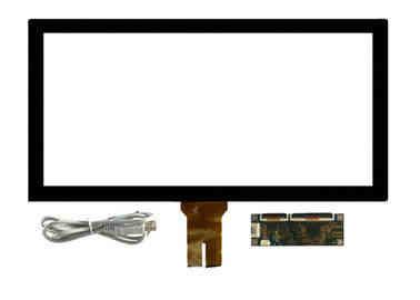 Black Printing 32 Inch 10ms Capacitive Multi Touch Screen