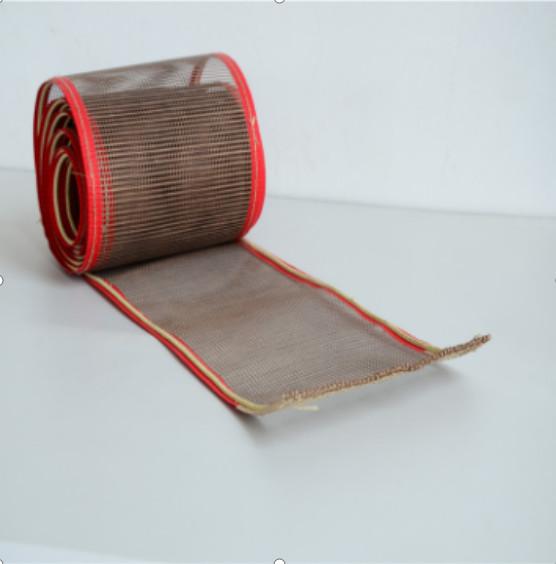 Medicine  Food   Long Lasting High Temperature PTFE Coated Fiberglass Mesh Conveyor Belt