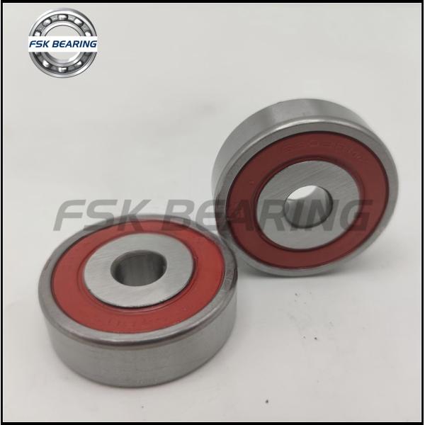 Sello rojo 6302RMX De alta precisión rodamiento de bolas de ranura profunda rodamiento de polea para Toyota y Lexus 10.28x42x12.96mm