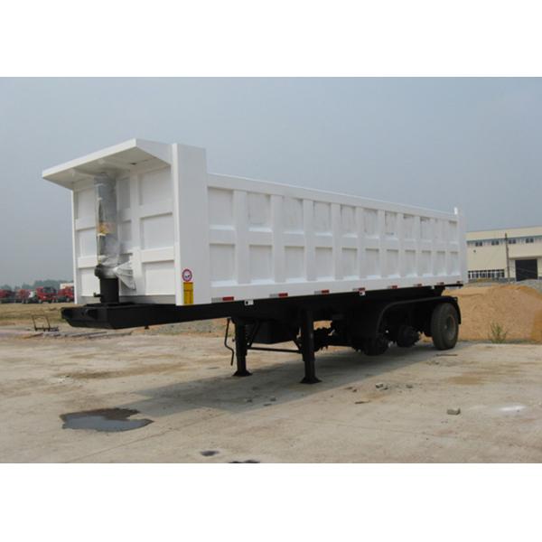 25CBM Dump Truck Trailer 3 Axle 45 Ton Dump Tipper Semi Trailer Truck For Sand