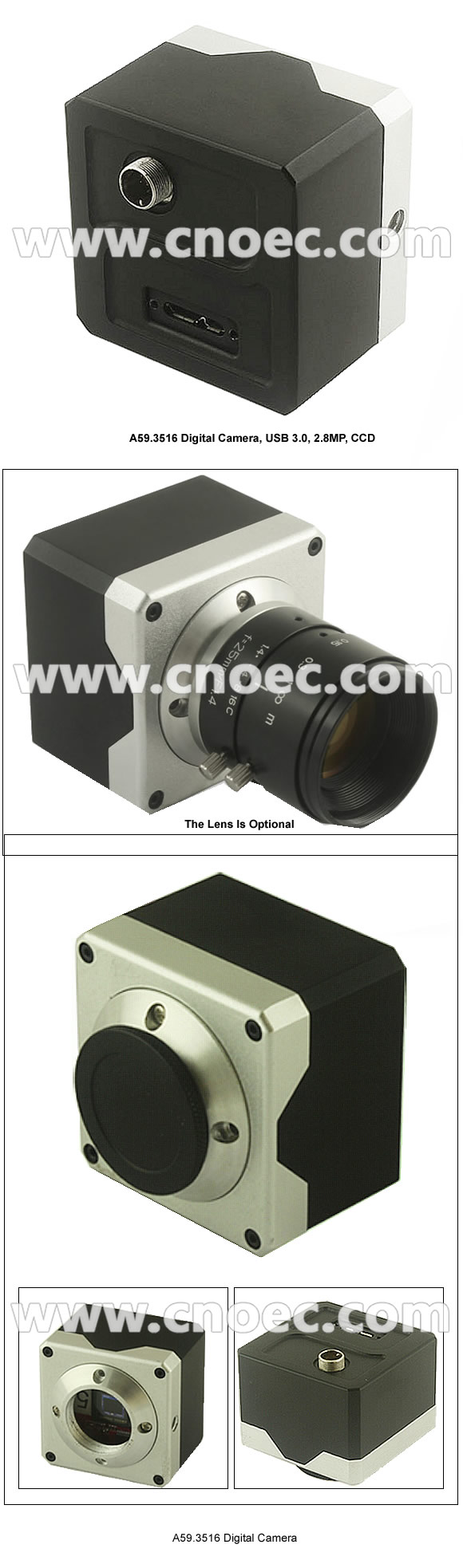 вспомогательное оборудование микроскопа 2.8MP ручное белое Blance, камера A59.3516 микроскопа цифров датчика CCD