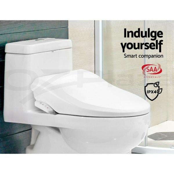Remote Control Smart Bidet Toilet Seat Electric Heated Seat Sensor ABS Material