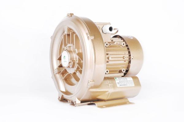 0.4kw High Pressure SPA Ring Air Blower , Aquaculture Fish Pond Side Channel Vacuum Pump