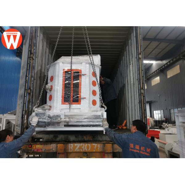 Belt Type 2T/H Poultry Pellet Feed Plant 60KW 15mm Feed