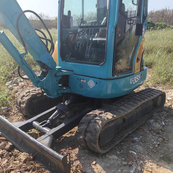 Вторая рука Mini U-35 Kubota компактный экскаватор 3,5 тонны Гидравлическая система копания