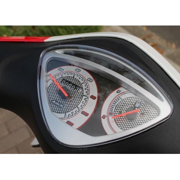 gas motor scooter 50cc 125cc 150cc GY6 engine front disc rear drum alloy wheel white plastic body