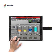 Painel de tela sensível ao toque personalizado de 15 polegadas com cabo de conexão USB