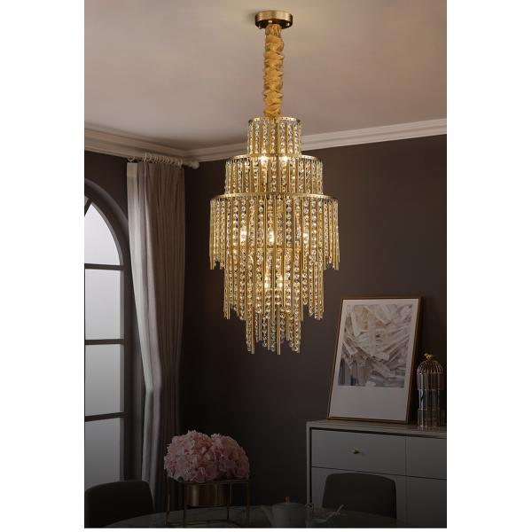 High Ceiling hotel lobby decoration large modern chandelier(WH-CY-208)