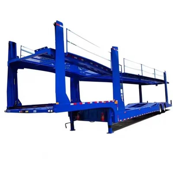 2 Axles Car Carrier Trailer for Transporting 8 Cars in Russia Dependable and Durable