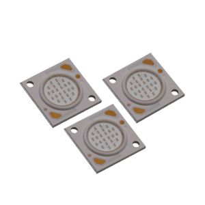 Провод золота скрепляет 19*19mm 30 обломок СИД СИД 10S6P 24V УДАРА ватта