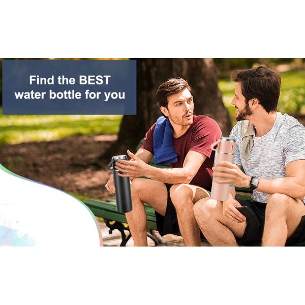 Stainless Steel Thermo 17oz Vacuum Insulated Bottle with Handle 330g Designed to Suit Adults