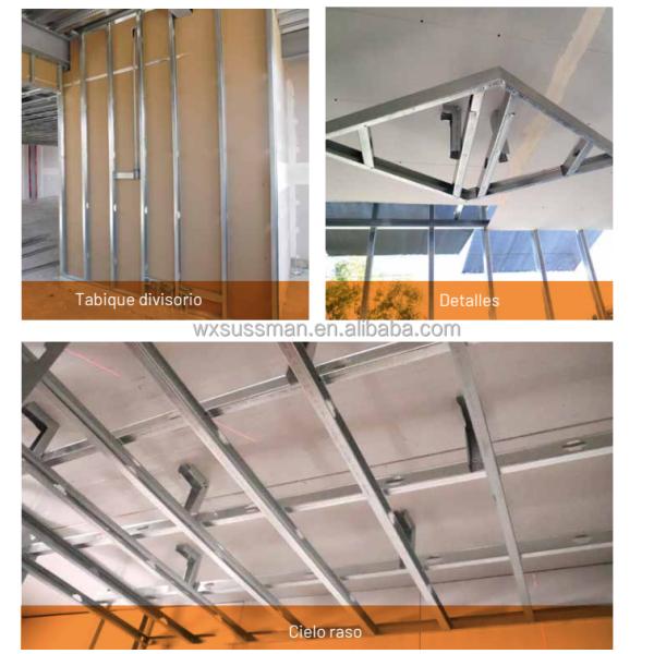 6 In 1 Width Automatic Adjustable C U Stud Track Drywall Roll Forming Machine